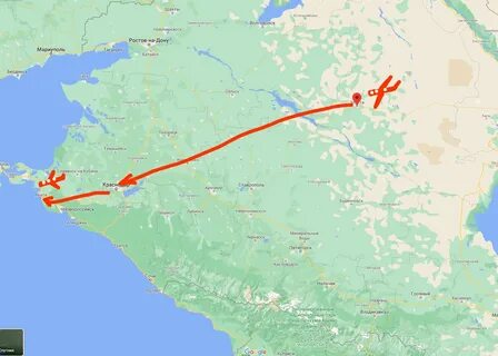 Сколько ехать от самары до анапы