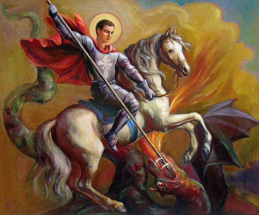 Змей на копье