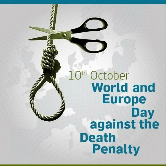 Against the day. Death penalty. Against the Death penalty. October 10 is the World Day against the Death penalty.. About Death penalty.