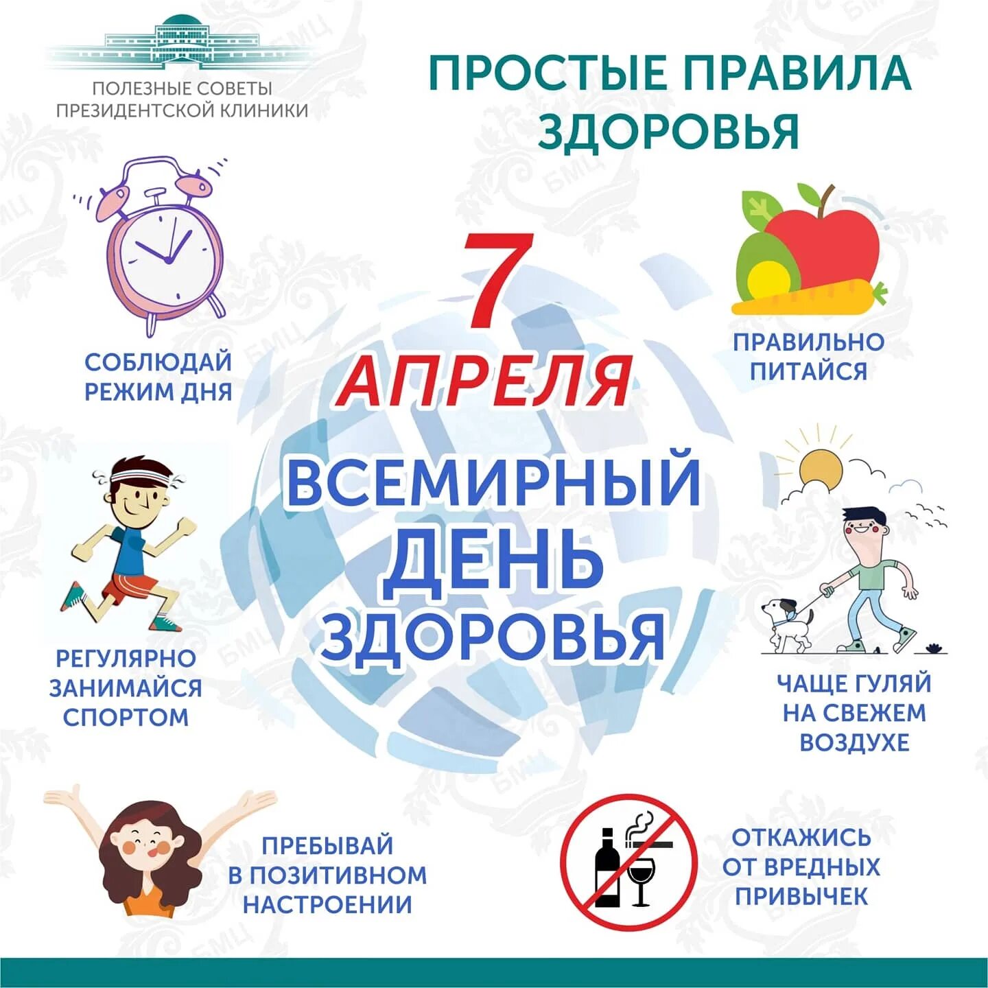 День здоровья 7 апреля сценарий