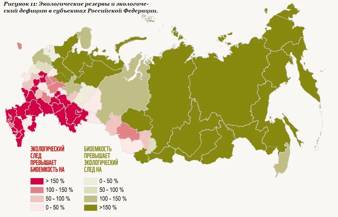 Сайт экология регионов. Экологический след России. Экологический след регионов России. Карта экологического следа. Карта экологии России.