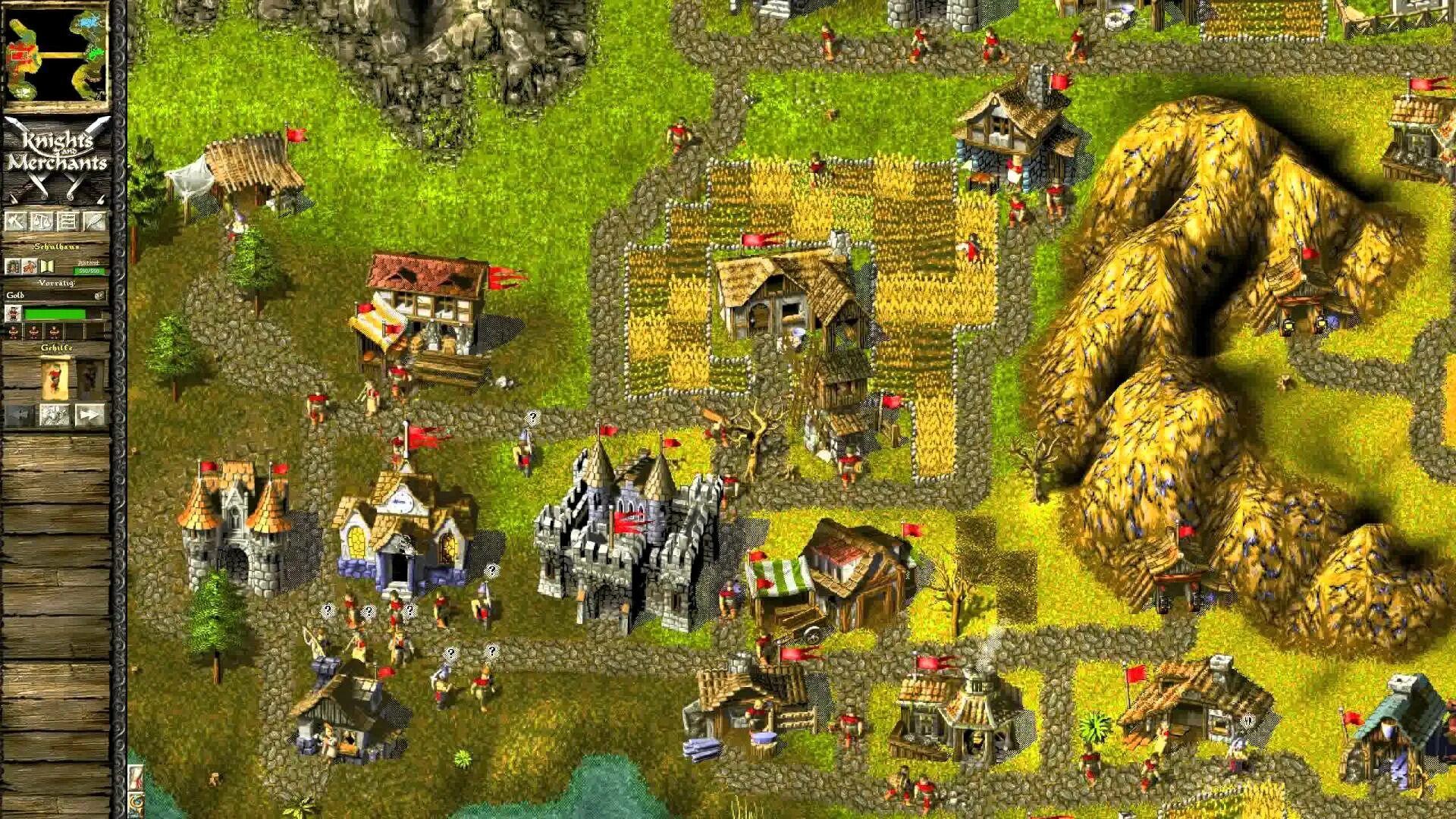 Стратегия на год. Игра Knights and Merchants. Knights and Knight and Merchants игра. Игра Knights and Merchants 1998. Игра Knights and Merchants 3.