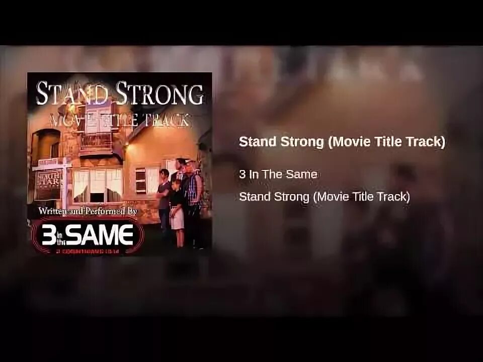 Stand strong