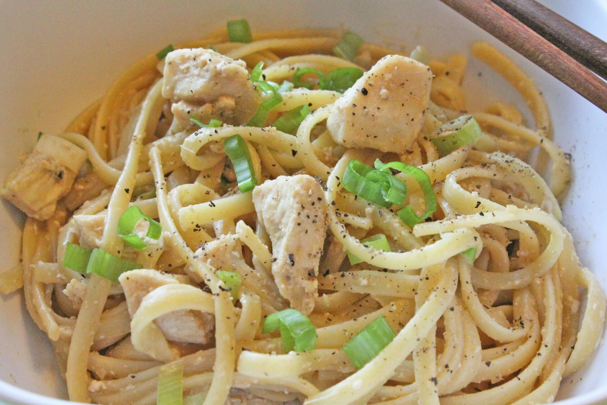 Макароны с курицей рецепт