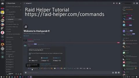 Raid helper
