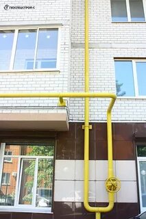 Газопровода фасаду