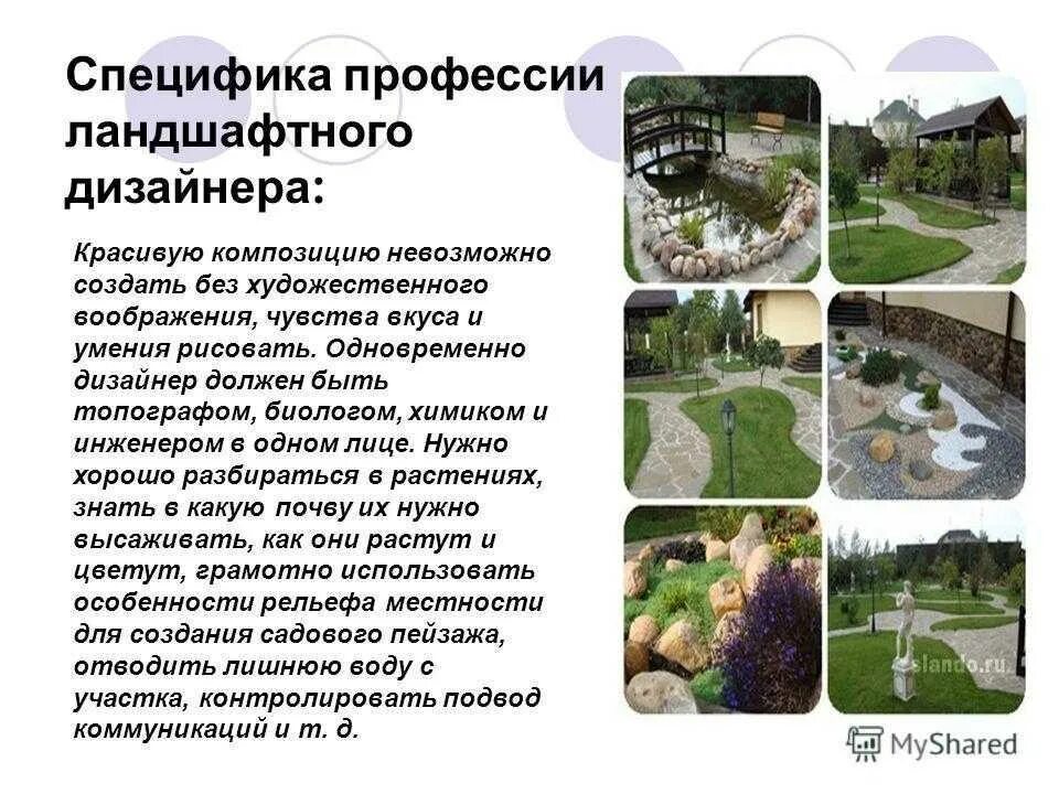 Перспективы какие могут быть у ландшафтного проекта Summary of Введение в ландшафтную архитектуру m3