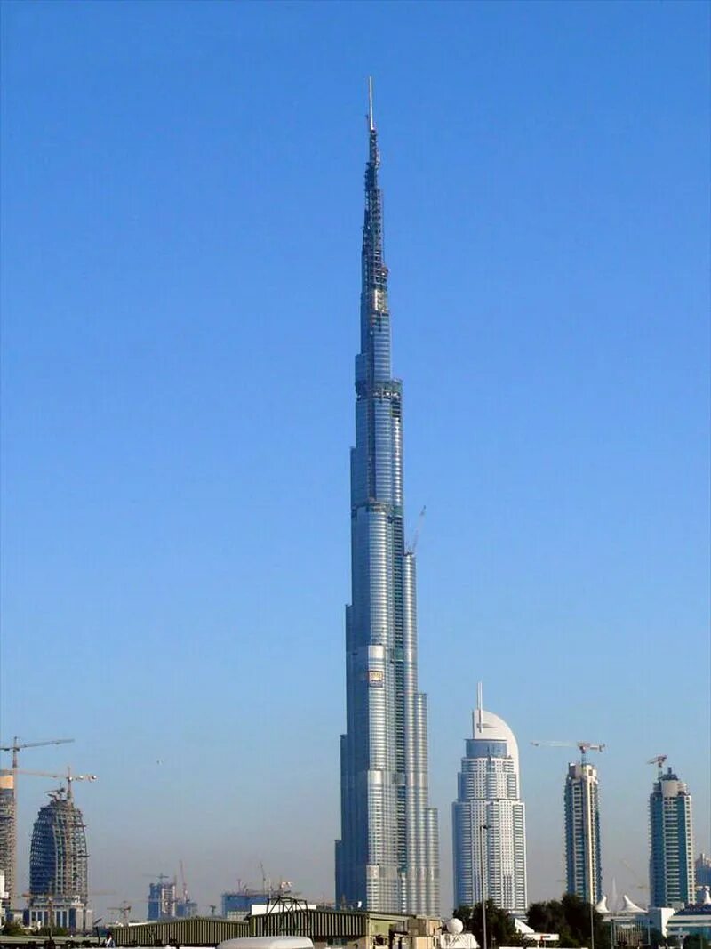 Бурдж Халифа 2009. Небоскрёб Бурдж-Халифа в Дубае. Небоскрёб Мурьян-Тауэр. Бурж Халиф со стороны Emaar. Самый высокий дом на земле