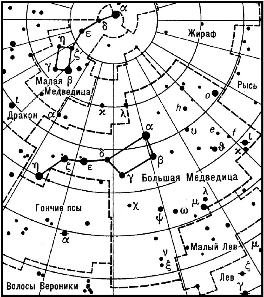 Большая медведица карты. Созвездие большая Медведица на карте звездного неба. Созвездие малой медведицы на карте звездного неба. Малая Медведица на карте звездного неба. Созвездие большой медведицы и малой медведицы на Звездная карта.