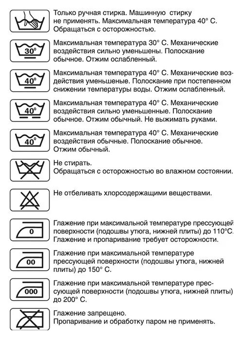 При какой температуре стирать свитер