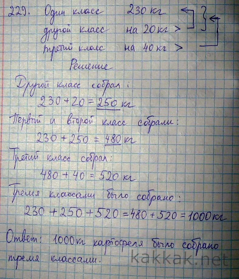 Школьники 3 классов помогали в уборке картофеля. Решение задачи на одном участке школьники. Задачи с килограмма 1 класс с условием. Школьники трёх классов помогали в уборке картофеля один класс собрал.