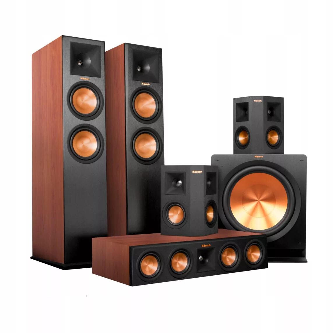 Акустика купить. Комплект акустики Klipsch Rp-280. Комплект акустики Klipsch Rp-260. Klipsch Rp-280f ebony. Акустические системы 5.1 Klipsch.