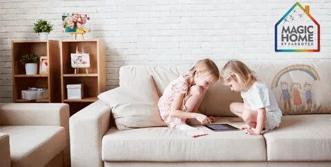 Children were at home