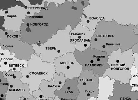 Псковская новгородская тверская