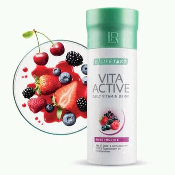 Vita Active витамины LR. Vita Active витамины красные фрукты.