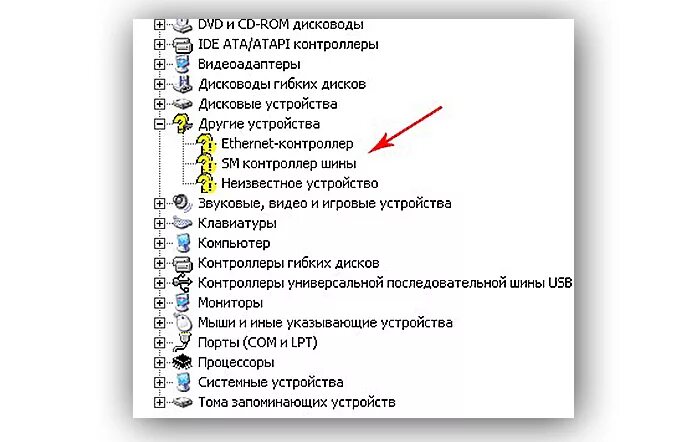 Диспетчер устройств желтый треугольник. Значки в диспетчере устройств. диспетчер устройств.