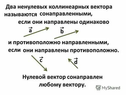 Какие векторы называются сонаправленными примеры Какой угол (в градусах) образуют минутная и часовая стрелки часов презентация