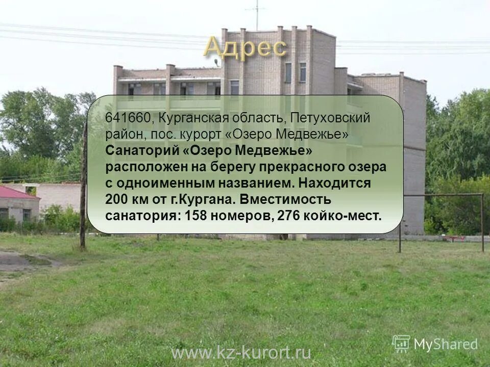 Погода озеро медвежье курганская