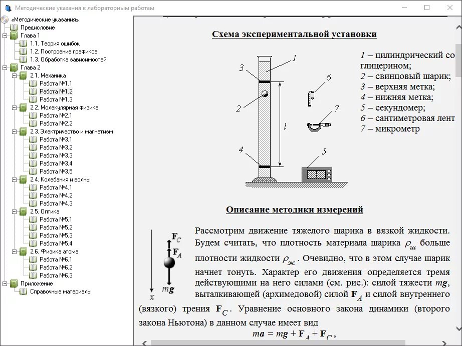 Лабораторная метод стокса