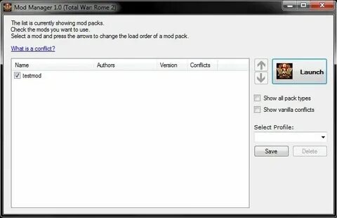 Warhammer mod manager