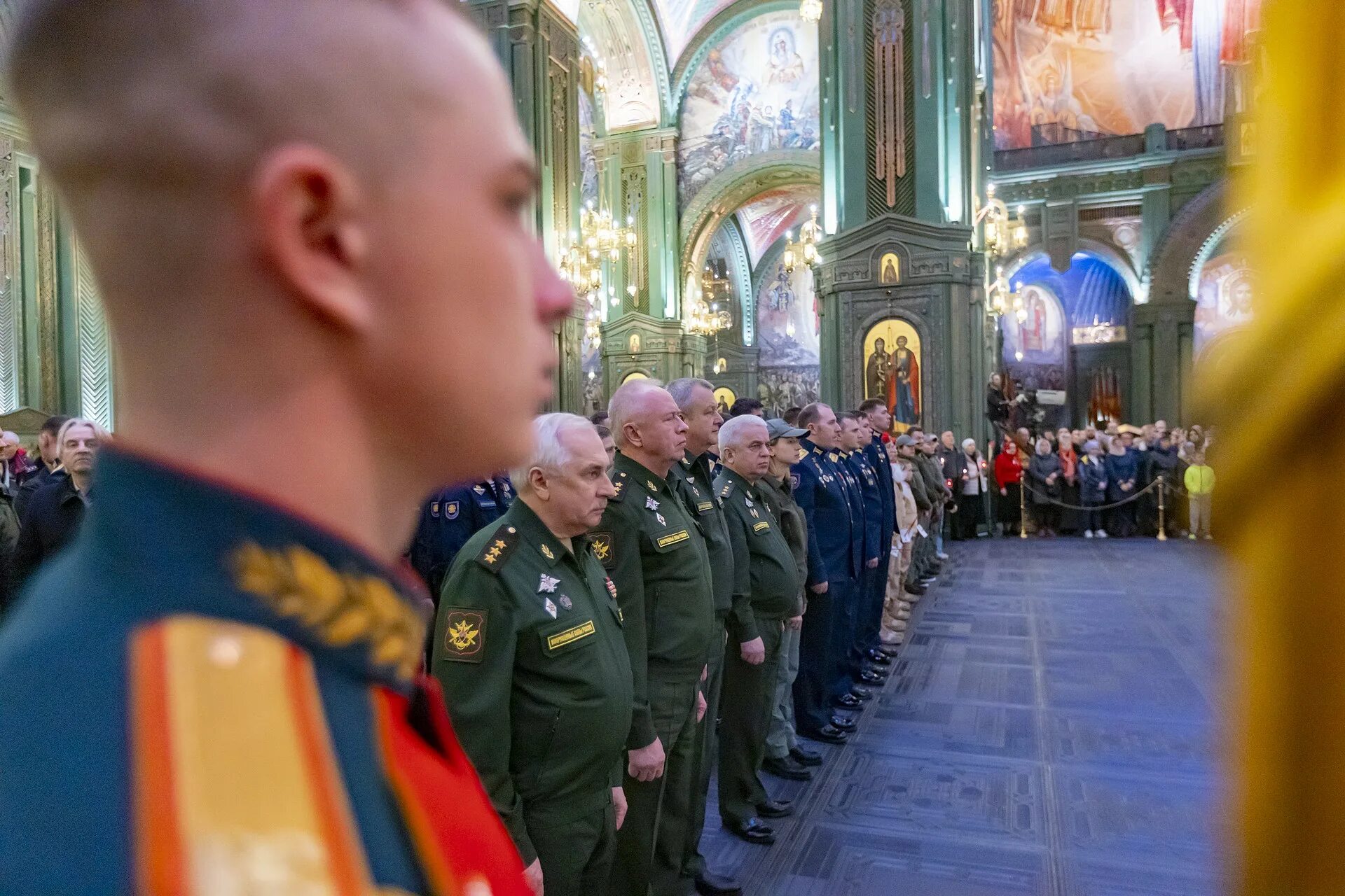 Трансляция молебна в главном храме вооруженных сил. Трансляция молебна в главном храме вооруженных сил