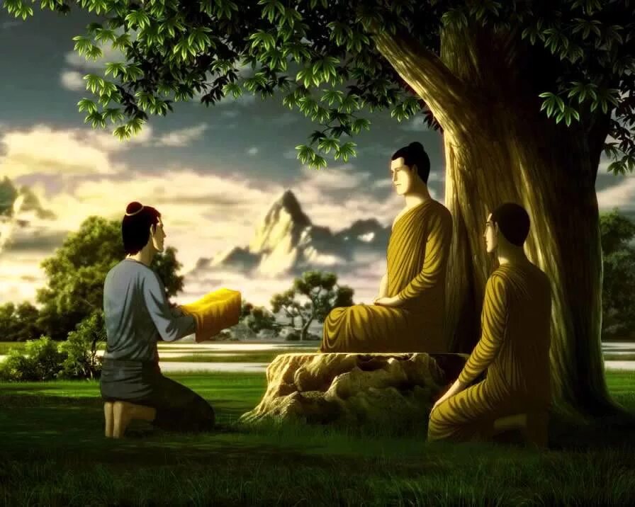 Bao phap luat. Будда и его ученики. 4 Благородные истины Будды. Четыре благородные истины картинки. Красивые места.