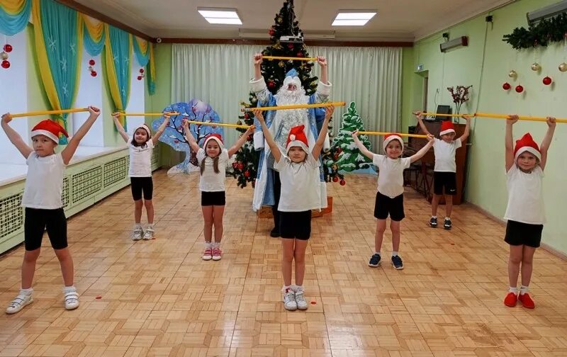 Спортивный новый год для детей