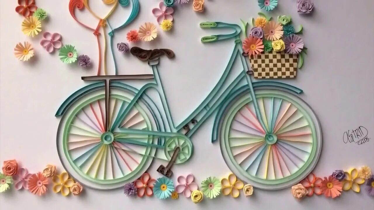 Поделка мой друг велосипед. Панно велосипед. Квиллинг велосипед. Велосипед из картона. Велосипед из квиллинга.