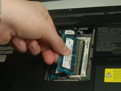 Ноутбук оперативная память sony