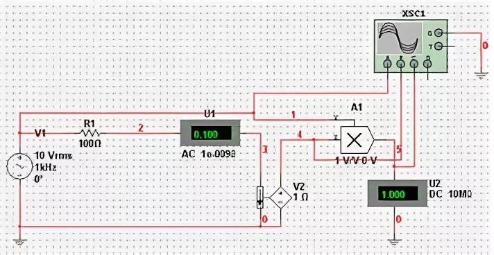 Амперметр в мультисиме. Умножителя схема multisim. вольтметр мультисим. multisim перемножитель. амперметр мультисим.