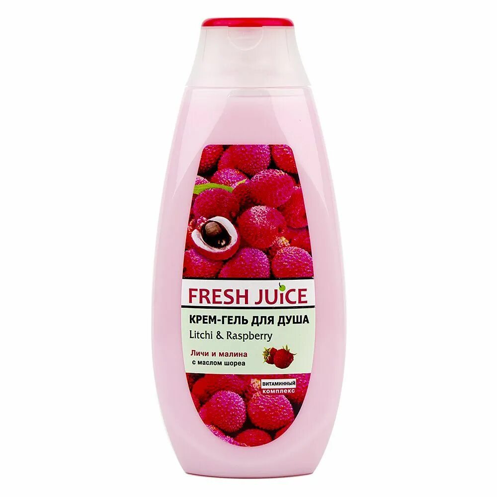 Вкусные гели для душа. Fresh Juice крем-гель для душа Litchi&Raspberry 400мл. "Fresh Juice"крем - гель для душа "Litchi & Raspberry", 750 мл. "Fresh Juice" крем гель для душа личи и Малин 750м. Fresh Juice крем-гель для душа Litchi & Rastberry/ 400мл..