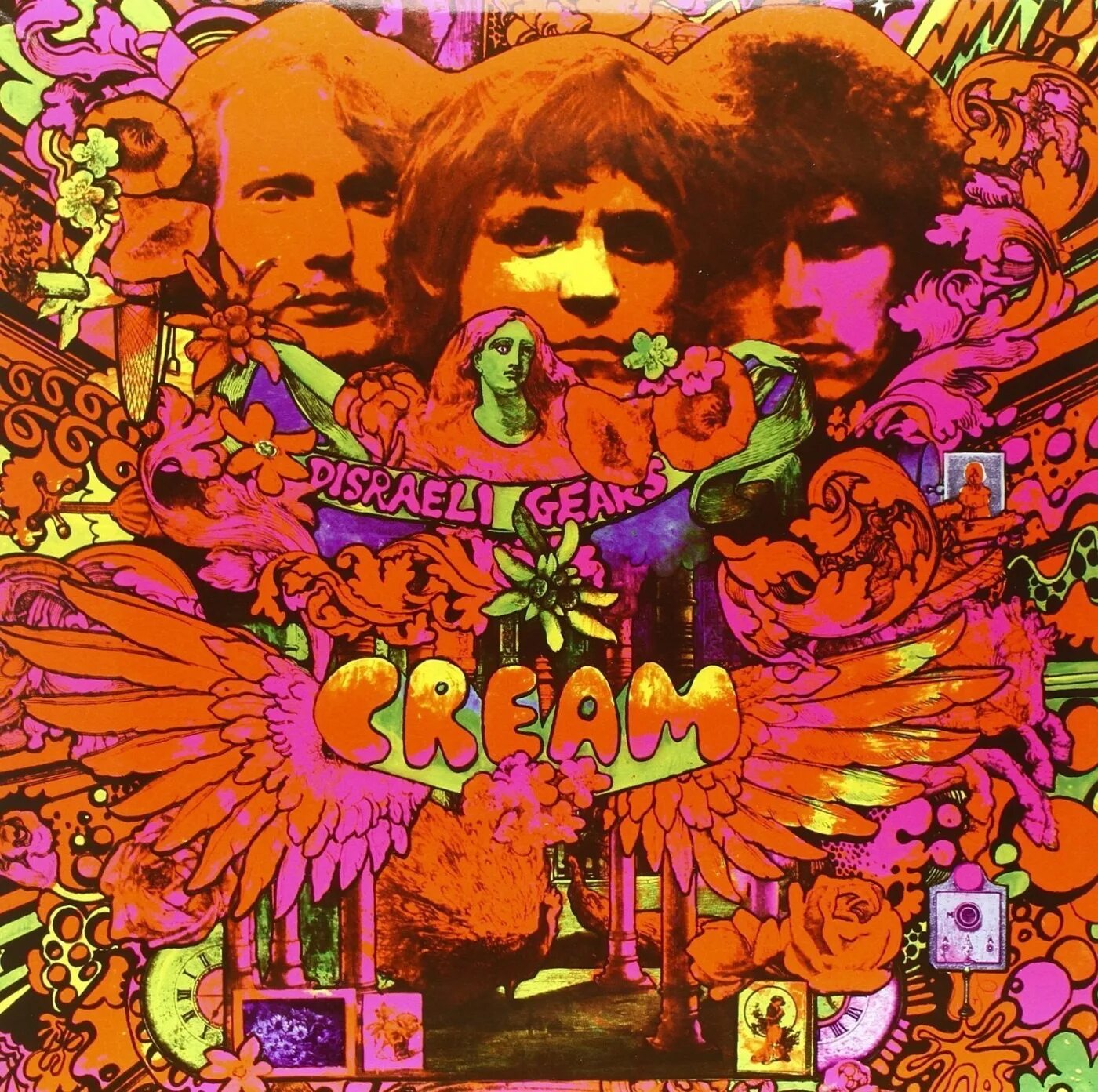 Альбомы зарубежных групп. Cream Disraeli Gears LP. Cream Disraeli Gears 1967. Cream "Disraeli Gears (CD)". Cream Disraeli Gears 1967 обложка.