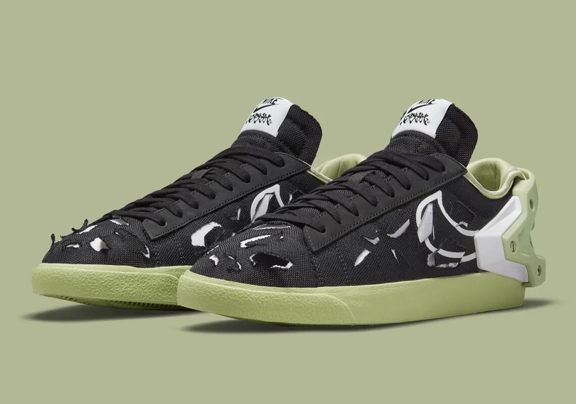 Nike Blazer Acronym. Nike Acronym кроссовки. Acronym x Nike Blazer Low Black Olive Aura. Nike Blazer Low acrnm.