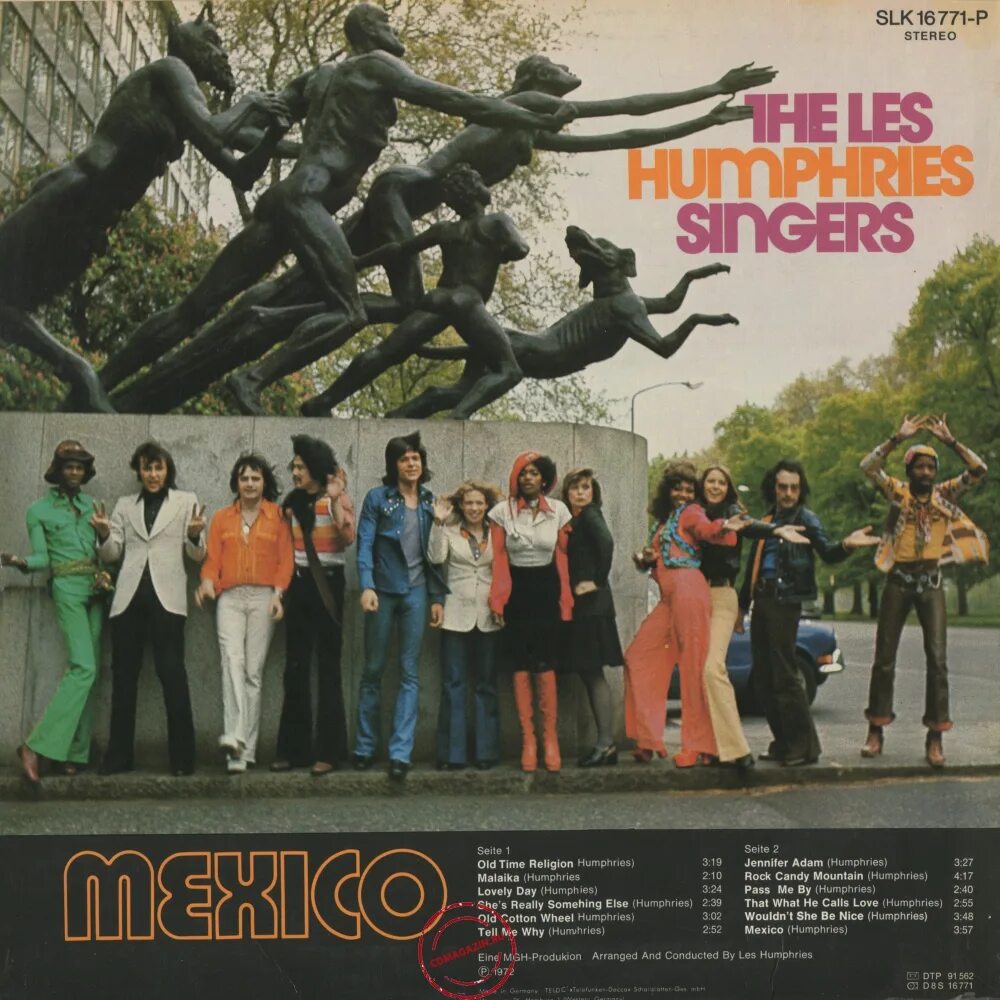 Les humphries singers. Les Humphries Singers Mexico 1972. Группа лес Хамфри Сингерс. Les Humphries Singers 1972 обложка. Певцы леса Хамфри Мексико.