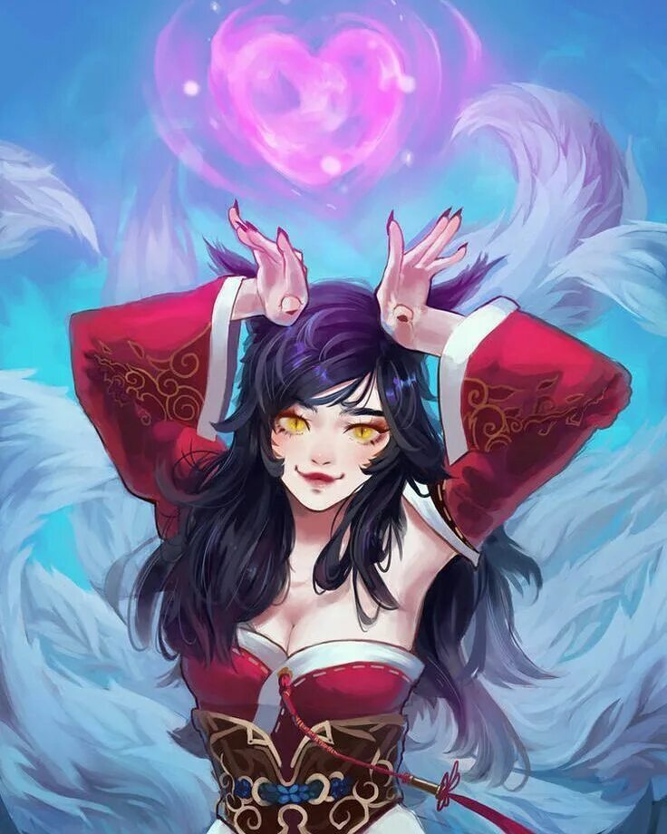 Ари х. League of legends ари. лига легенд ahri.