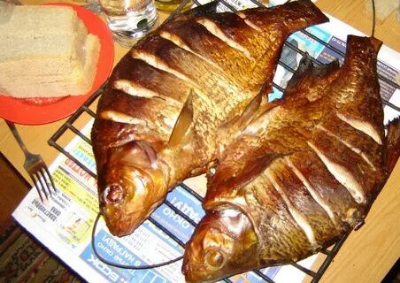 Лещ на мангале на решетке рецепт