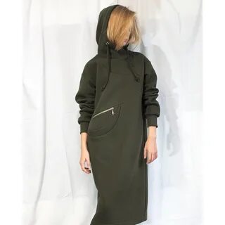 Платье с начесом