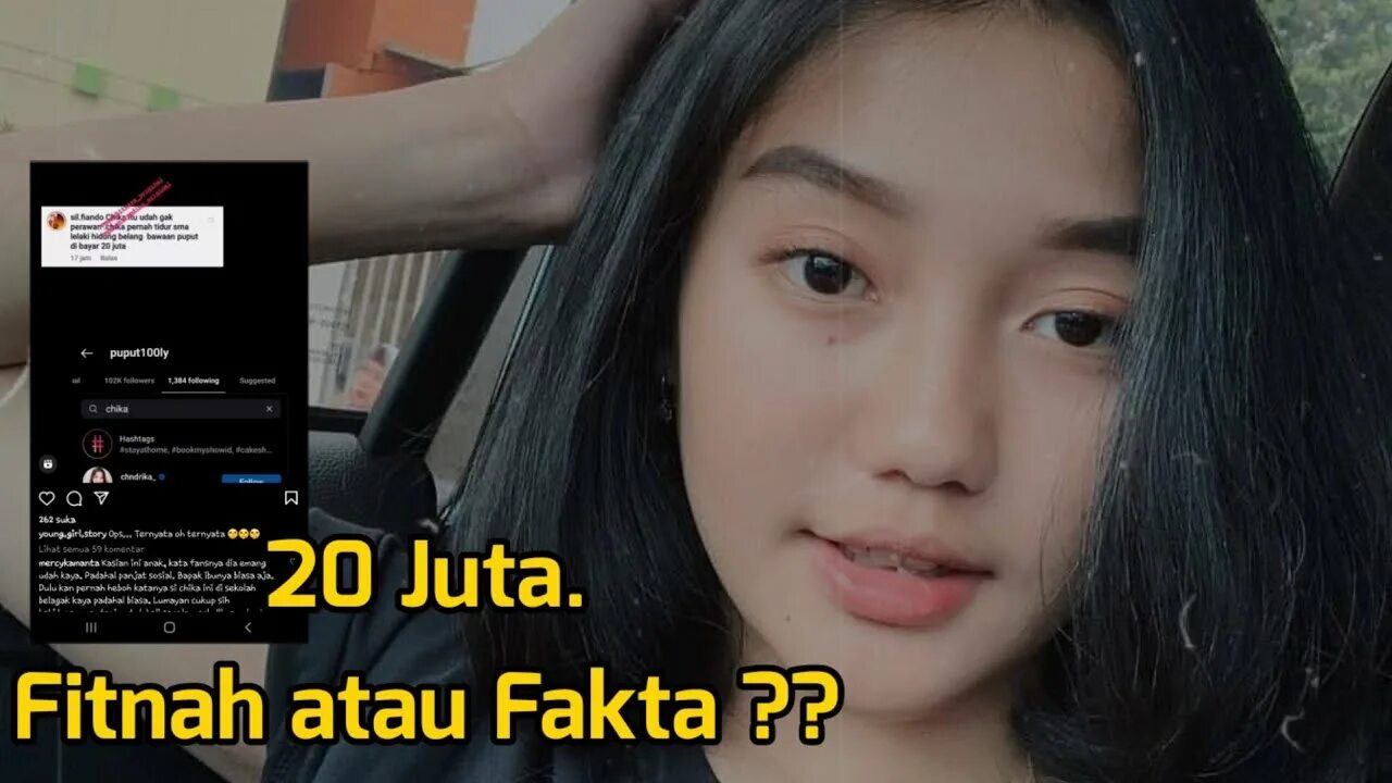 Chandrika Chika telanjang. Chika 20 juta Video. Video viral open bo