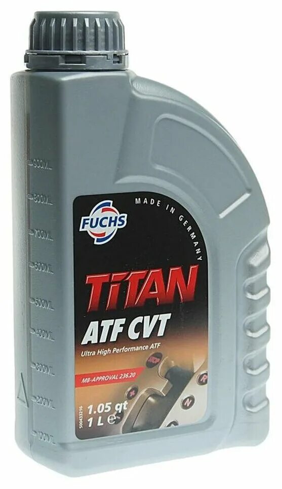 Атф титан. Titan ATF 4134. Fuchs Titan ATF 4134. Fuchs Titan ATF CVT 1l. Fuchs Titan 236.14.