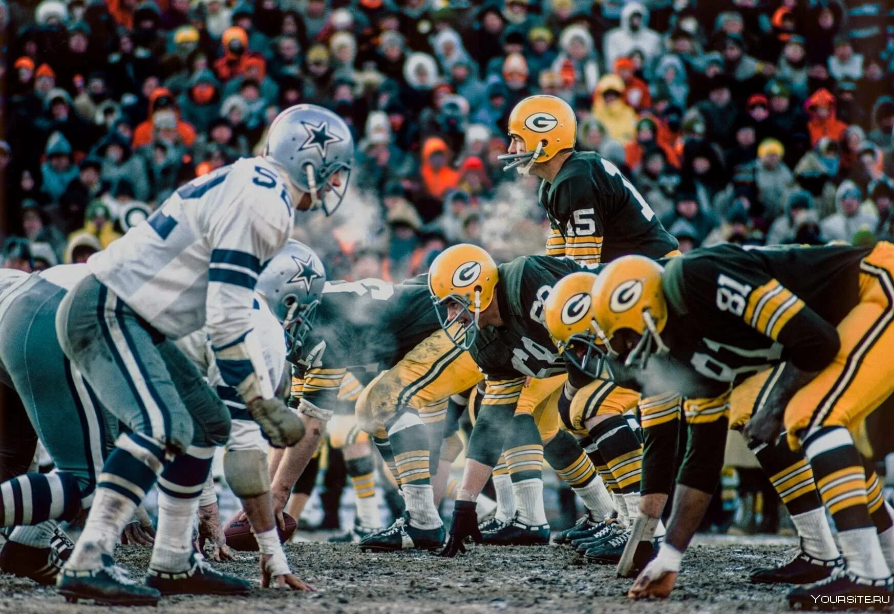 Американский футбол матчи. NFL 1967. Грин Бэй Пэкерз. Московские медведи американский футбол.