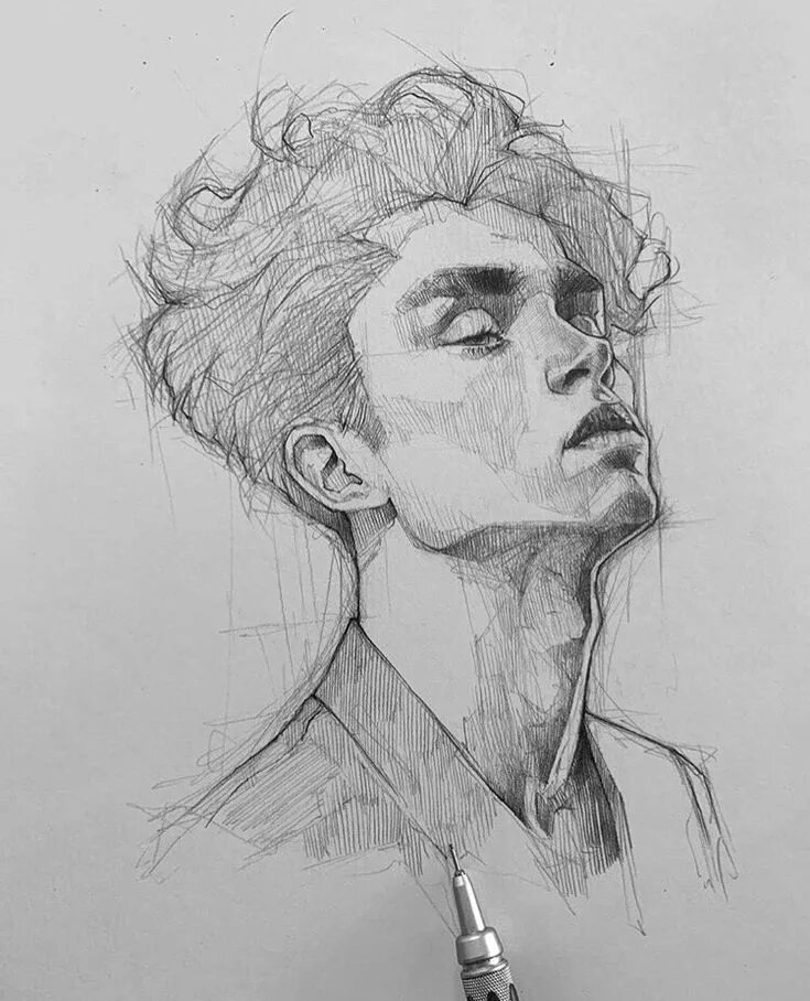 Pencil drawing arts. Девушка карандашом. Набросок лица. Pencil drawing arts. Реалистичные рисунки карандашом.