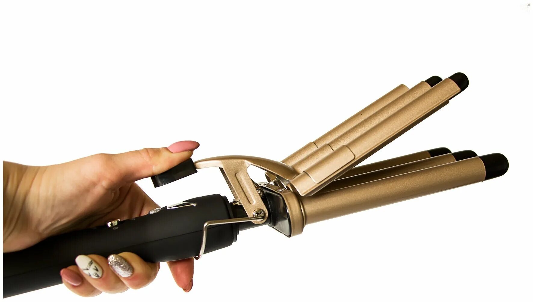 Progemei плойка 5в1. плойка с 5 щипцами. плойка-волна gemei 5 волн. плойка-волна gemei 5 волн. плойка тройная керамик geemy-2933-5.