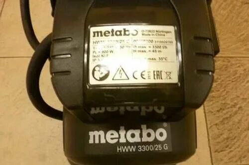 Hww 3300 25. Metabo HWW 3300/25 G. Насосная станция "Metabo" HWW 3300/25g 900вт, 24л. Насосная станция Метабо 25*. Реле Metabo HWW 3300.