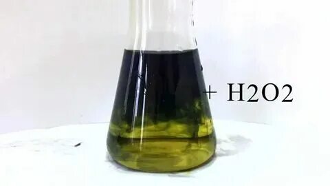 Пероксид водорода перманганат калия и серная кислота