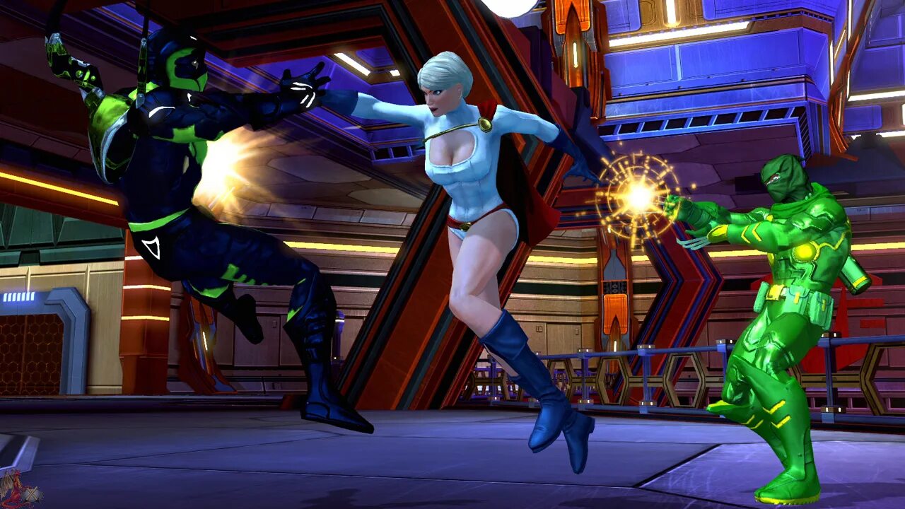 Flash girl games. DC Universe игра. DC Universe #3.