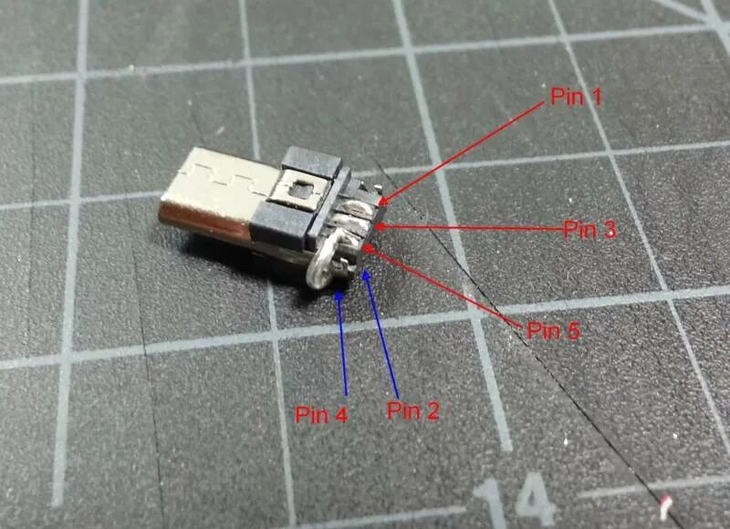 Как припаять разъем для зарядки. Разъем micro usb 4pin. распиновка micro usb 4 pin. распайка микро usb разъема 4 pin. распайка гнезда микро usb.
