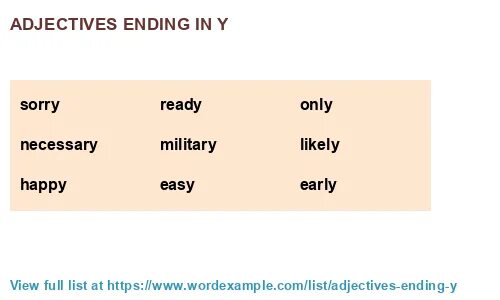 Adjectives Ending y. Adjectives Ending in y. Adjectives with y Ending. Words Ending in y. Adjective y