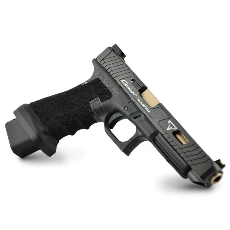 Combat master sti/tti 2011 hi capa gbb. Sti colt 2011. Мастер пистолета. Носик для продувочного пистолета. Airsoft sti combat master 2011.