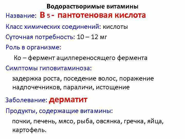 Препараты водорастворимых витаминов. Пантотеновая кислота суточная потребность. Пантотеновая кислота суточная норма. Пантотеновая кислота норма в сутки.