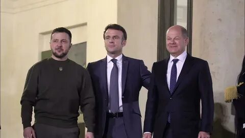 Франция о зеленском